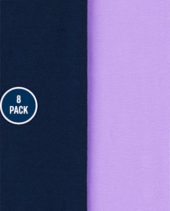 Girls Leggings 8-Pack