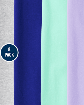 Lot de 8 leggings pour filles