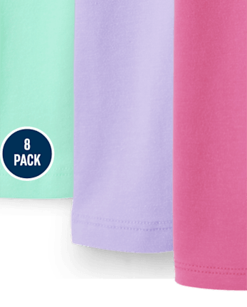 Lot de 8 leggings pour filles