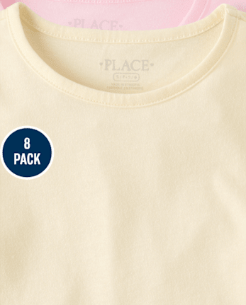 Lot de 8 t-shirts pour filles