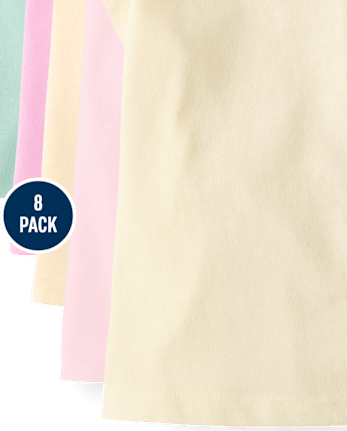 Lot de 8 t-shirts pour filles