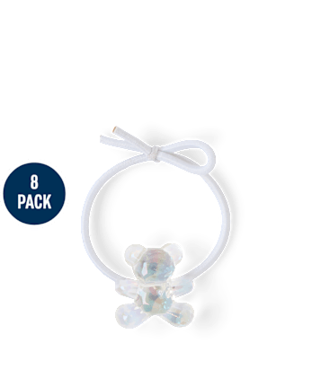 Girls Icon Hair Tie 8-Pack