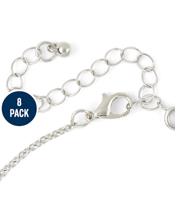 Girls Toy Story Charm Necklace 8-Piece Jewelry Set