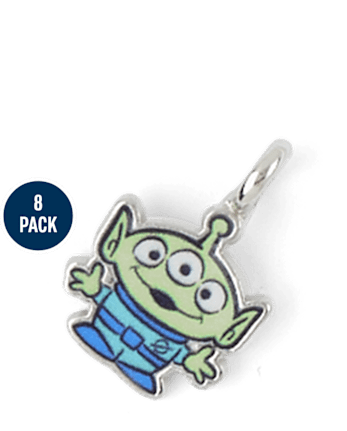 Girls Toy Story Charm Necklace 8-Piece Jewelry Set