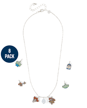 Girls Toy Story™ Charm Necklace 8-Piece Jewelry Set