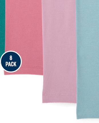 Girls Leggings 8-Pack