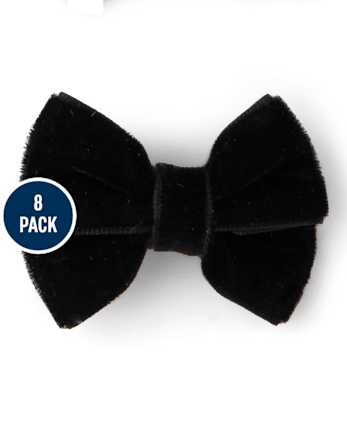 Toddler Girls Bow Hair Clip 8-Pack - MULTI CLR