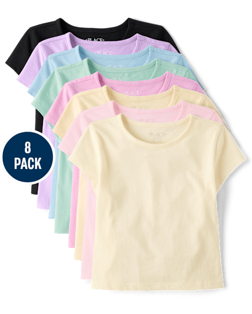 Girls Tee 8-Pack