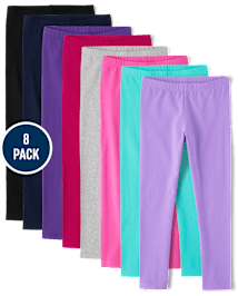 Girls Mix And Match Leggings 8 Pack PINK SUMMER The Children s Place CA