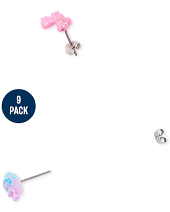 Girls Magical Earrings 9-Pack