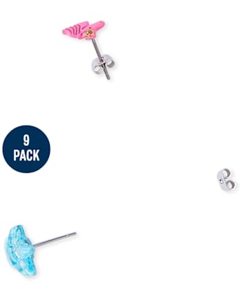 Girls Magic Earrings 9-Pack