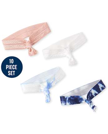 Juego de cabello para niñas de 10 piezas