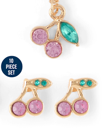 Girls Tulip 10-Piece Jewelry Set