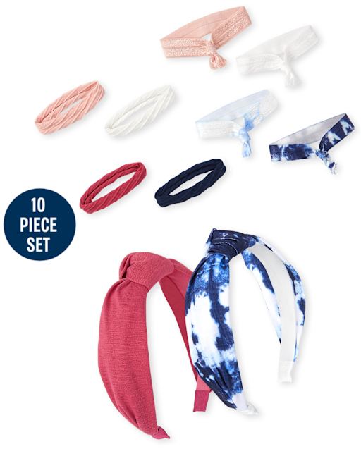 Girls 10-Piece Hair Set