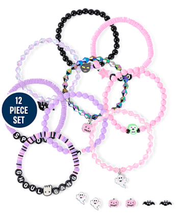 Girls Halloween 12-Piece Jewelry Set