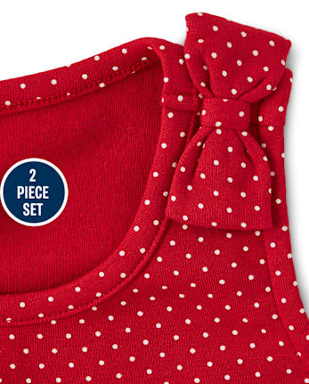Ensemble débardeur et short de vélo pour filles - Pastèque douce