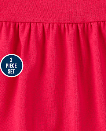 Conjunto de top y leggings de manzana para niñas: el favorito de los profesores