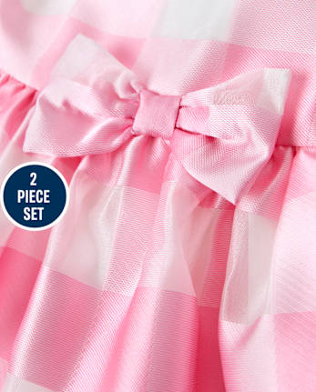 Vestido Bebé Niña Vichy Lazo - Celebraciones de Primavera