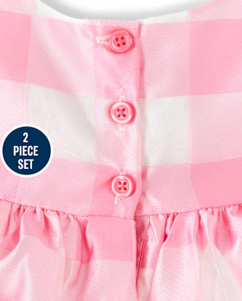 Vestido Bebé Niña Vichy Lazo - Celebraciones de Primavera