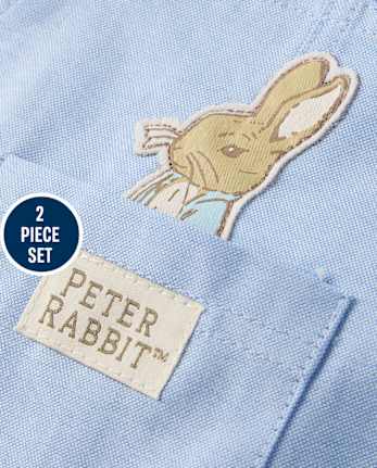 Baby Boys Peter Rabbitâ¢ Overalls
