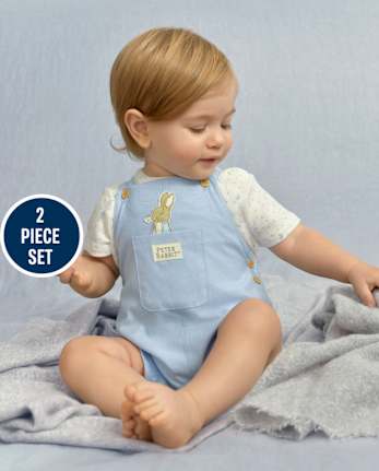 Baby Boys Peter Rabbitâ¢ Overalls