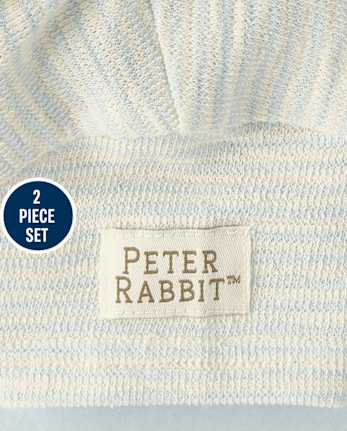 Baby Boys Peter Rabbit™ Embroidered Terry 2-Piece Outfit Set