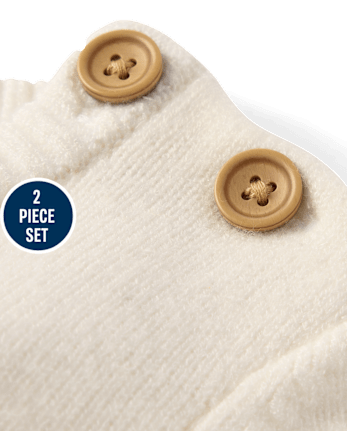 Baby Boys Applique Whale Sweater 2-Piece Outfit Set - Homegrown by Gymboree