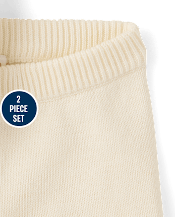 Baby Crochet Flag 2-Piece Outfit Set - Nantucket Charm