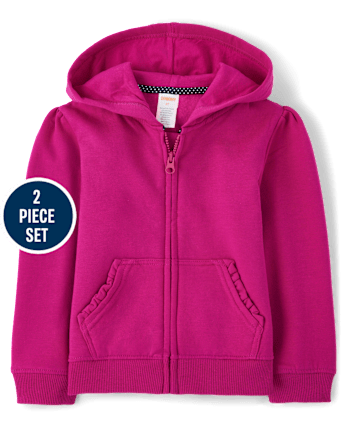 Girls Fleece 2-Piece Outfit Set - Uniform