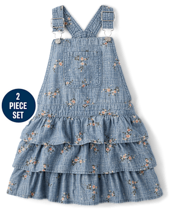 Girls Floral 2-Piece Outfit Set - Highland Hills