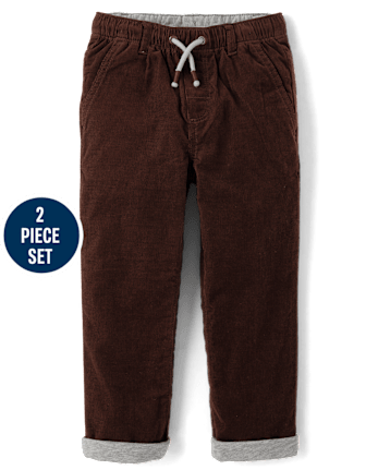 Boys Embroidered Animal 2-Piece Outfit Set - Highland Hills