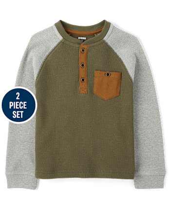 Boys Camo 2-Piece Outfit Set - Highland Hills