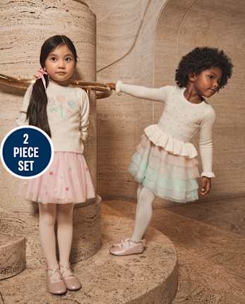 Girls Embroidered Lollipop 2-Piece Outfit Set - New York City Ballet by GYMBOREE