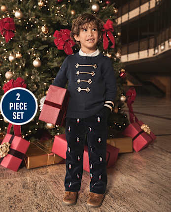 Boys Embroidered Nutcracker 2-Piece Outfit Set - New York City Ballet by GYMBOREE