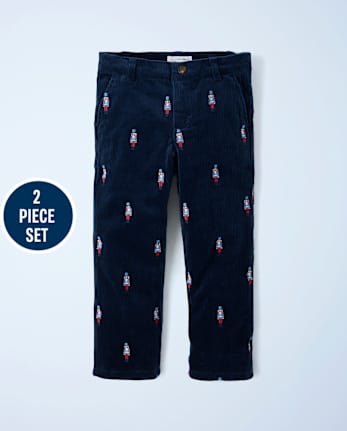 Boys Embroidered Nutcracker 2-Piece Outfit Set - New York City Ballet by GYMBOREE