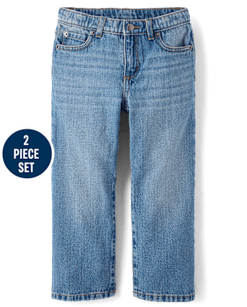 Boys Embroidered Fish 2-Piece Outfit Set - Driftwood Bay