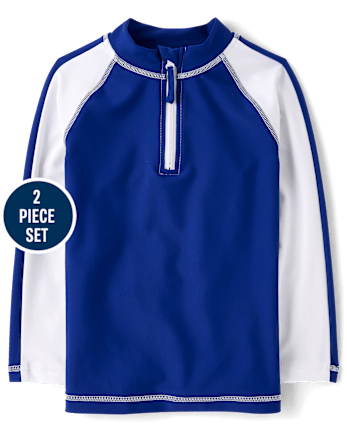 Boys Fish Rashguard Swimsuit - Swim Shop