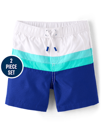 Boys Colorblock Swimsuit - Swim Shop