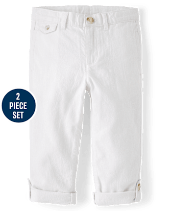 Boys Embroidered Bunny 2-Piece Outfit Set - Enchanted Garden