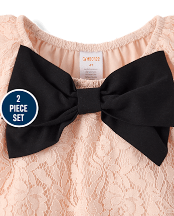 Girls Leopard 2-Piece Outfit Set - Petit Paris