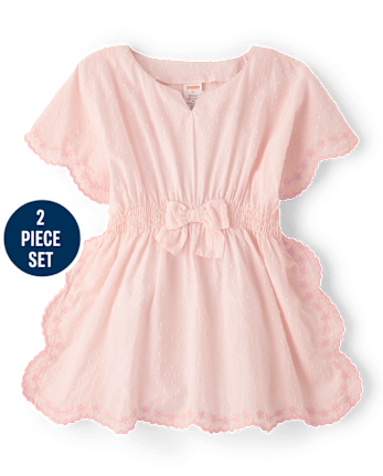 Girls Floral 2-Piece Swim Set - Swim Shop