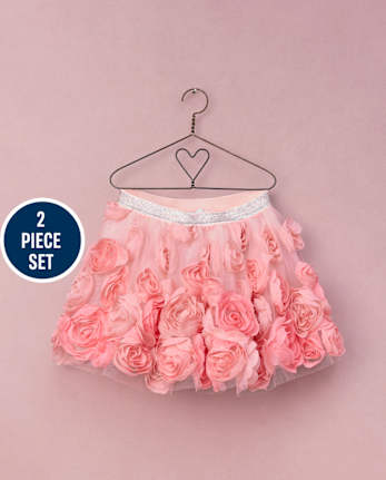 Girls Rosette 2-Piece Outfit Set - Marchesa Mini x Gymboree