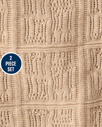 Boys Stitched 2-Piece Outfit Set - Driftwood Bay