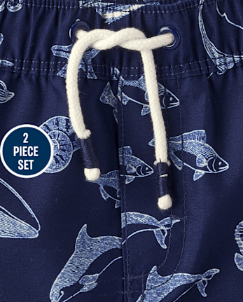 Boys Sea Creature Swimsuit - Swim Shop