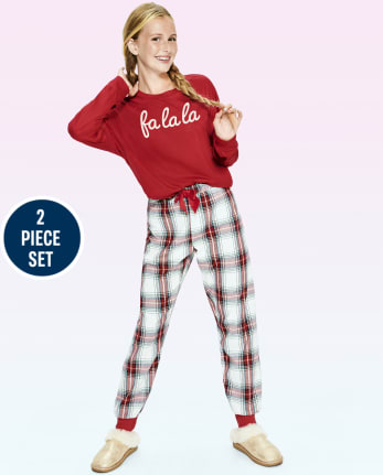 Tween Girls Fa La La Super Soft Pajamas