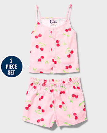 Tween Girls Cherry Pajamas