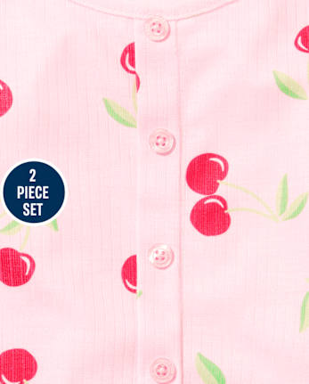 Tween Girls Cherry Pajamas