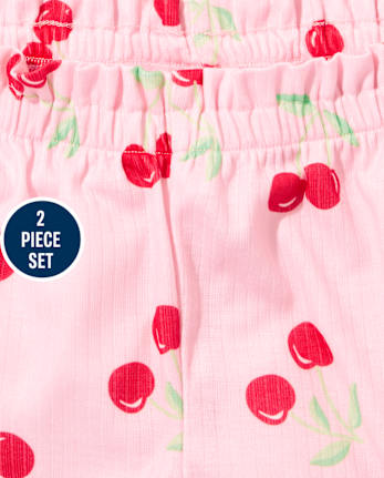 Tween Girls Cherry Pajamas