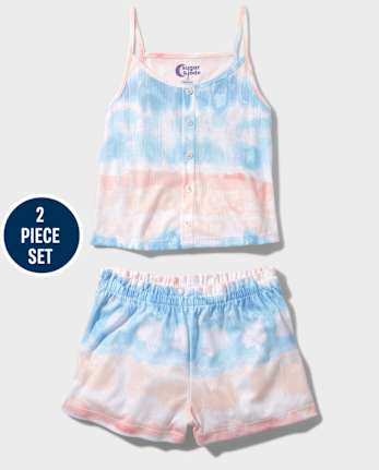 Tween Girls Tie Dye Pajamas