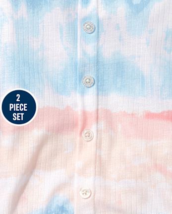 Tween Girls Tie Dye Pajamas